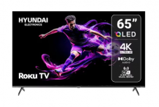 Hyundai Smart TV QLED HYLED6516QR 65", 4K Ultra HD, Negro