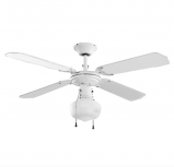 iGoto Ventilador de Techo V4207, 3 Velocidades, 42", Blanco