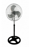 iGoto Ventilador VP1003, 3 Velocidades, 18", Negro/Plata