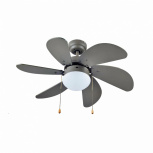 iGoto Ventilador de Techo V3001, 3 Velocidades, 30'', Gris