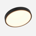 Illux Lámpara LED para Techo TL-2815.N30, Interiores, Luz Blanco Cálido, 15W, 1200 Lúmenes, Negro