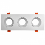 Illux Lámpara LED para Techo Empotrable TL-2914.BB, Interiores, 27W, Base GU5.3, Blanco, para Casa/Centros Comerciales - No Incluye Foco