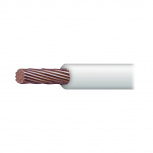 Indiana Bobina de Cable de Señal, 18 AWG, 100 Metros, Blanco