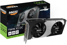 Tarjeta de Video Inno3d NVIDIA GeForce RTX 5060 TWIN X2 OC, 8GB 128-bit GDDR7, PCI Express 5.0 image