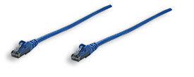 Intellinet Cable Patch Cat6 UTP RJ-45 Macho - RJ-45 Macho, 30cm, Azul