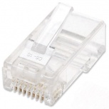 Intellinet Plugs Modulares RJ-45, Cat6, Bote con 100 Piezas