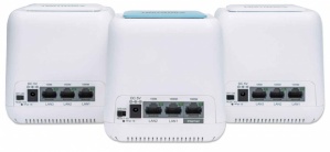Intellinet Router con Sistema de Red WiFi en Malla AC1200, 1200 Mbit/s, 3x RJ-45, 2.4/5GHz, 4 Antenas Internas de 3dBi