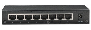 Switch Intellinet Gigabit Ethernet 530347, 8 Puertos 10/100/1000Mbps, 4096 Entradas - No Administrable