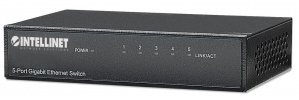 Switch Intellinet Gigabit Ethernet 530378, 5 Puertos 10/100/1000Mbps, 1024 Entradas - No Administrable