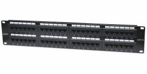 Intellinet Panel de Parcheo Cat6, 48 Puertos RJ-45, 2U