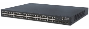 Switch Intellinet Gigabit Ethernet 561334, 48 Puertos 10/100/1000Mbps + 4 Puertos SFP, 104 Gbit/s, 8000 Entradas - Gestionado