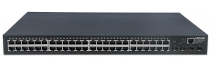 Switch Intellinet Gigabit Ethernet 561334, 48 Puertos 10/100/1000Mbps + 4 Puertos SFP, 104 Gbit/s, 8000 Entradas - Gestionado