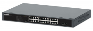 Switch Intellinet Gigabit Ethernet 561907, 24 Puertos 10/100/1000 Mbps 10G + 2x SFP, 1.2 Gbit/s + Puertos SFP+ + Puertos QSFP28 + Puertos QSFP, 8000 Entradas -  No Administrable