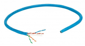 Intellinet Bobina de Cable Cat6 UTP, 305 Metros, Sólido, Azul
