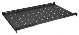 Intellinet Charola Ajustable para Rack 19", 1U, 20 kg, Negro