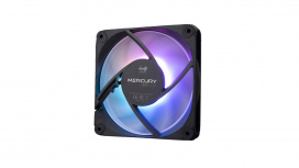 Ventilador InWin Mercury AM120S, 3x 120mm, 1200RPM, RGB, Negro/Blanco image