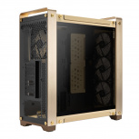 Gabinete In Win Dubili Gold con Ventana, Full-Tower, E-ATX/ATX/Micro-ATX/Mini-ITX, USB 3.2, sin Fuente, 4 Ventiladores Instalados, Dorado image
