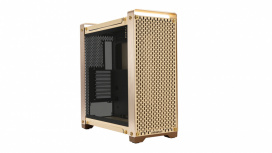Gabinete In Win Dubili Gold con Ventana, Full-Tower, E-ATX/ATX/Micro-ATX/Mini-ITX, USB 3.2, sin Fuente, 4 Ventiladores Instalados, Dorado image