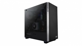 Gabinete InWin 216, Midi-Tower, ATX/EATX/Micro-ATX/Mini-ITX, USB 3.0, sin Fuente, sin Ventiladores Instalados, Negro image