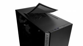 Gabinete InWin 216, Midi-Tower, ATX/EATX/Micro-ATX/Mini-ITX, USB 3.0, sin Fuente, sin Ventiladores Instalados, Negro image