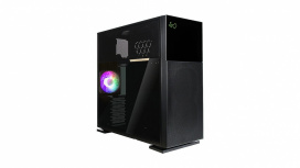 Gabinete InWin 515, Midi-Tower, ATX/EATX/Micro-ATX/Mini-ITX, USB 3.0, sin Fuente, 1 Ventilador Instalado, Negro