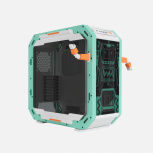 Gabinete InWin Case Monsters Robert, Midi-Tower, ATX/EATX/Micro-ATX/Mini-ITX, USB 3.0, sin Fuente, 4 Ventiladores Instalados, Blanco image