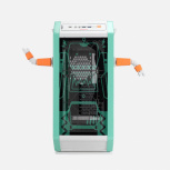 Gabinete InWin Case Monsters Robert, Midi-Tower, ATX/EATX/Micro-ATX/Mini-ITX, USB 3.0, sin Fuente, 4 Ventiladores Instalados, Blanco image