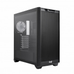 Gabinete InWin D5, Midi-Tower, ATX/EATX/Micro-ATX/Mini-ITX, USB 3.0, sin Fuente, 1 Ventilador Instalado, Negro image