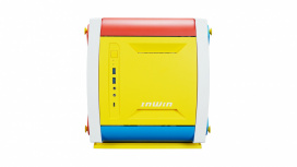 Gabinete InWin Explorer, Mini-Tower, Mini-ITX, USB 3.0, sin Fuente, 3 Ventiladores Instalados, Blanco image