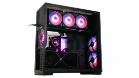Gabinete InWin F5, Full Tower, ATX/EATX/Micro-ATX/Mini-ITX, USB 3.0, sin Fuente, sin Ventiladores Instalados, Negro image