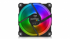 Ventilador InWin Jupiter AJ120, 3x 120mm, 1800RPM, ARGB, Negro - Imagen adicional 3