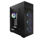 Gabinete InWin Mod Free Deluxe, Full Tower, ATX/EATX/Micro-ATX/Mini-ITX, USB 3.0, sin Fuente, 4 Ventiladores Instalados, Negro - Imagen adicional 5
