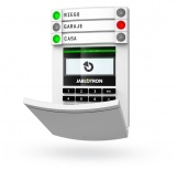 Jablotron Control de Acceso JA-114E, con Lector de Tarjetas RFID, Blanco