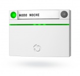 Jablotron Lector de Tarjeta de Proximidad JA-152E, Inalámbrico, 200 Metros, Blanco