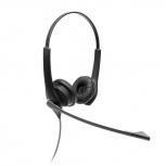 Jabra Audífonos con Micrófono Biz 1100 EDU, Alámbrico, USB, Negro