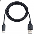 Jabra Cable USB C Macho - USB A Macho, 1.2 Metros, Negro
