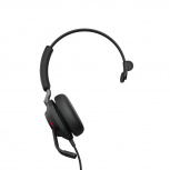 Jabra Monoaural Evolve2 40 SE MS Mono, Alámbrico, USB-A, Negro
