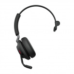 Jabra Monoaural Evolve2 65 UC Mono, Inalámbrico, Bluetooth, USB-C, Negro