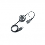 Jabra Cable Telefónico LINK 280, USB Macho - QD Hembra, 1.5 Metros, Negro