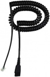 Jabra Cable QD Macho - RJ-9 Macho, 2 Metros, Negro