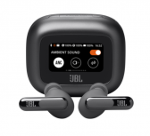 JBL Audífonos Intrauriculares con Micrófono Live Beam 3, Inalámbrico, Bluetooth, Cancelación de Ruido, Negro
