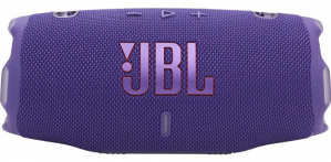 JBL Bocina Portátil Charge 6, Bluetooth, Inalámbrico, USB-C, 30W, Morado - Resistente a Polvo/Agua