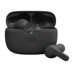 JBL Audífonos Intrauriculares con Micrófono Vibe Beam, Inalámbrico, Bluetooth, USB-C, Negro