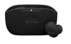 JBL Audífonos Intrauriculares con Micrófono Vibe Buds 2, Inalámbrico, Bluetooth, Cancelación de Ruido, USB-C, Negro