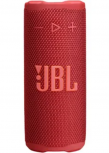 JBL Bocina Portátil Grip, Bluetooth, Inalámbrico, USB-C, 16W, Rojo - Resistente a Polvo/Agua