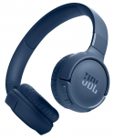 JBL Audífonos con Micrófono Tune 520BT, Bluetooth, Inalámbrico, USB-C, Azul