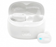 JBL Audífonos Intrauriculares con Micrófono TBUDS2WH, Inalámbrico, Bluetooth, Blanco