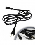 Jendrix Cable de Poder Interlock, Negro