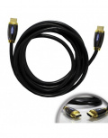 Jendrix Cable HDMI Macho - HDMI Hembra, 3.6 Metros, Negro