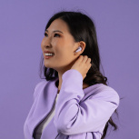 JLaB Audífonos Intrauriculares con Micrófono Go Pods, Inalámbrico, Bluetooth, Cancelación de Ruido, Morado - Imagen adicional 6